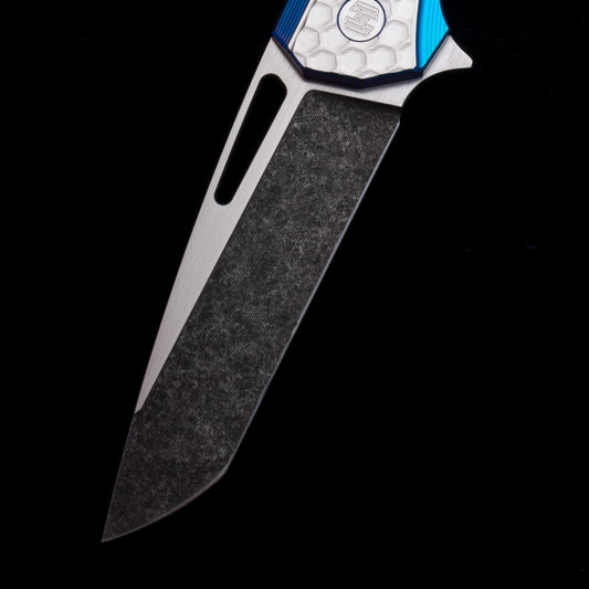 Blade Etch & stonewash & satin flats